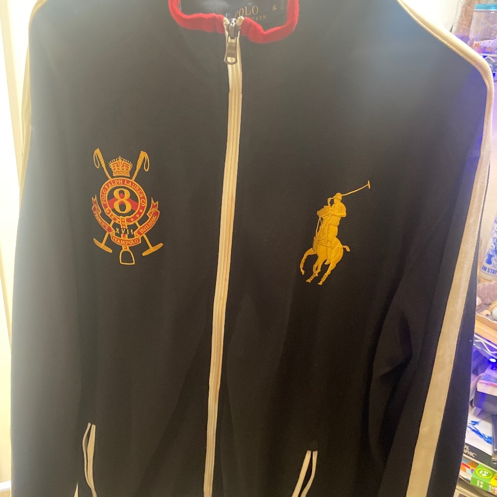 Mens authentic  polo fleece